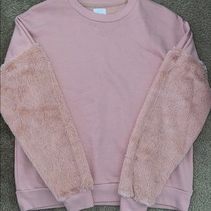 Pink sweater